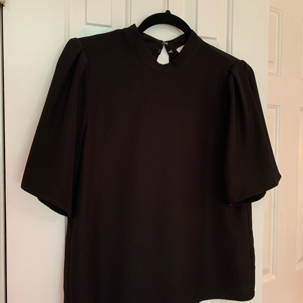 Ro & De Black Top/Blouse
